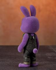 Purple Robbie the Rabbit 3.74" Figure