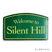 Welcome To Silent Hill Metal Sign