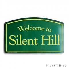 Welcome To Silent Hill Metal Sign