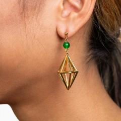 Plumbob Drop Earrings