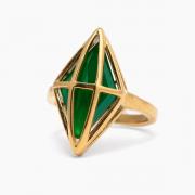Plumbob Statement Ring