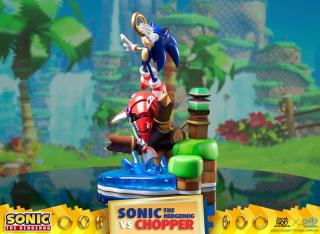 Sonic VS Chopper Diorama