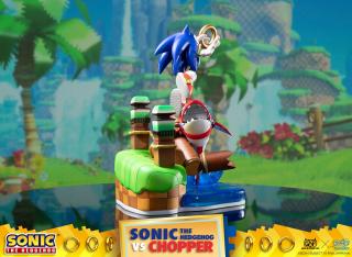 Sonic VS Chopper Diorama