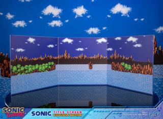 Sonic Title Screen 8.2" Statue (exclusive)