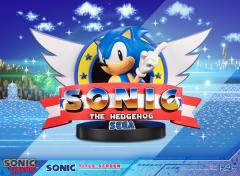 Sonic Title Screen 8.2" Statue
