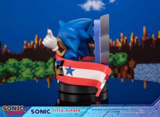 Sonic Title Screen 8.2" Statue