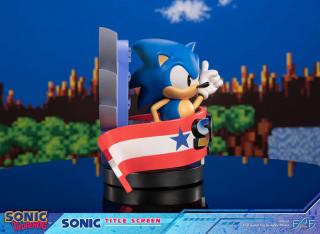 Sonic Title Screen 8.2" Statue