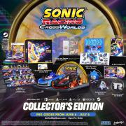 Sonic & Shadow Racing Statue, Mirror Dangler, Keychain & Artwork