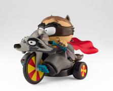 RC Coon Tricycle 3" Figure