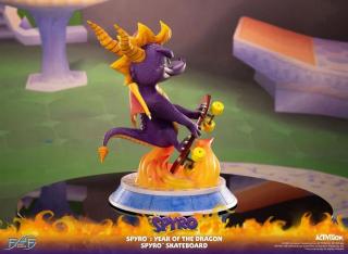 Spyro Skateboard 13.7" Statue
