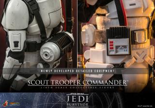 Scout Trooper Commander 1/6 Scale Figure