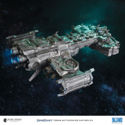 Terran Battlecruiser Ship 15" Replica