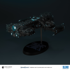Terran Battlecruiser Ship 15" Replica