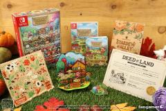 Wooden Standee, Lapel Pin, Junimo Comic, Farm Deed & Cleaning Cloth (exclusive)