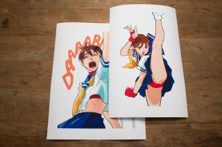 Sakura Kick (Art Print)
