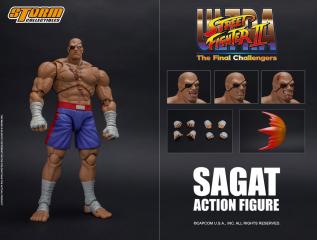 Sagat 1:12 Scale Action Figure