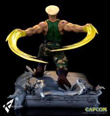 Guile 1/6 Scale Diorama