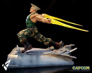 Guile 1/6 Scale Diorama