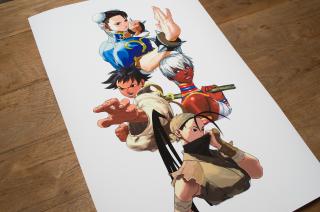 Girls of SFIII - 3rd Strike (Art Print)