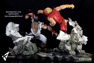 Battle of the Brothers Ryu 1/6 Scale Diorama