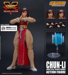 Chun-Li 1:12 Scale Action Figure (Red Battle Costume / exclusive)
