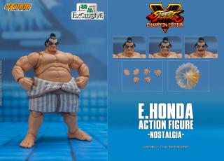 E.Honda 1:12 Scale Action Figure (nostalgia gray / exclusive)
