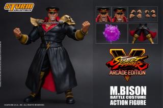 M. Bison 1:12 Scale Action Figure (Battle Costume)