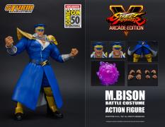 M. Bison 1:12 Scale Action Figure (Blue Battle Costume / exclusive)