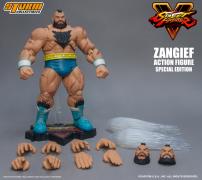 Zangief 1:12 Scale Action Figure (Blue)