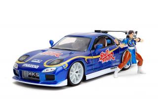 Chun-Li & 1993 Mazda RX-7 1:24 Scale Set
