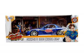 Chun-Li & 1993 Mazda RX-7 1:24 Scale Set