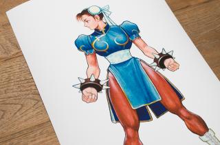Chun-Li (Art Print)