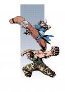 Guile & Chun-Li (Art Print)