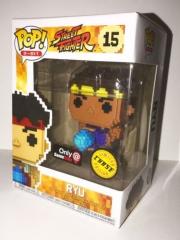 Pop! #15 Ryu Blue Gi (8-bit / chase / exclusive)