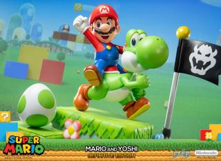 Mario & Yoshi Statue (definitive)