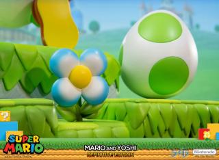 Mario & Yoshi Statue (definitive)