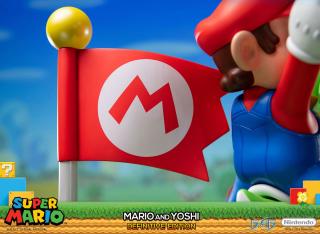 Mario & Yoshi Statue (definitive)