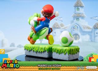 Mario & Yoshi Statue (exclusive)