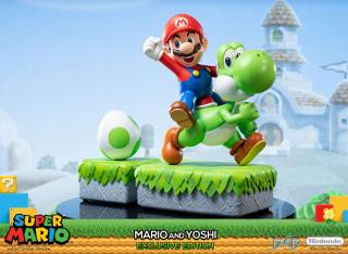 Mario & Yoshi Statue (exclusive)