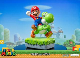 Mario & Yoshi Statue