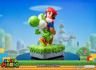 Mario & Yoshi Statue