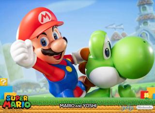 Mario & Yoshi Statue
