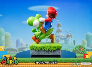 Mario & Yoshi Statue