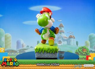 Mario & Yoshi Statue