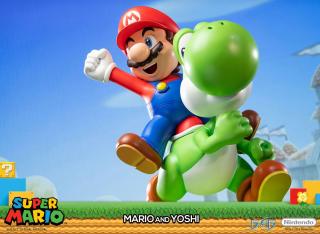 Mario & Yoshi Statue