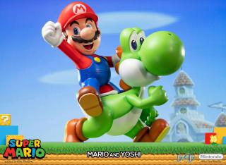 Mario & Yoshi Statue