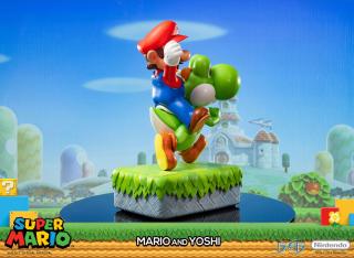 Mario & Yoshi Statue