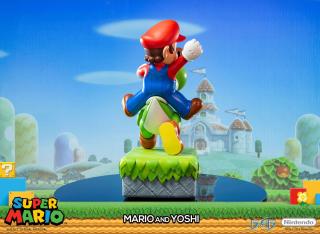 Mario & Yoshi Statue