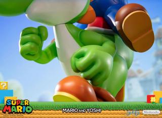 Mario & Yoshi Statue