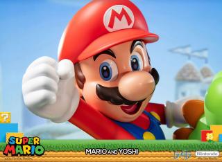 Mario & Yoshi Statue